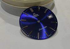 Lindo mostrador de data azul para relógio masculino Omega Seamaster, NOVO, para 1010,1012, etc comprar usado  Enviando para Brazil