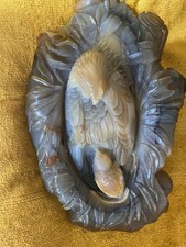 Chalcedany agate sculpture for sale  Saxtons River