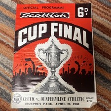 Scottish cup final for sale  KINROSS