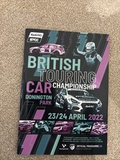 Btcc donington park for sale  BURY ST. EDMUNDS