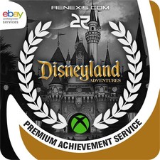 Usado, 🏆 DISNEYLAND ADVENTURES 🏆 XBOX ACHIEVEMENTS 100% GAME COMPLETION UNLOCK TROPHY comprar usado  Enviando para Brazil