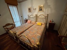 Coppia letti ottone usato  Torino