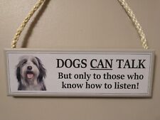 Bearded collie sign for sale  WISBECH
