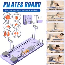 Usado, Prancha de treino feminina dobrável Pilates Reformer – Home Core Trainer com Resistan comprar usado  Enviando para Brazil