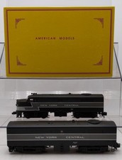 Conjunto de locomotiva a diesel American Models S NYC F2 AB - trilho alto CA com som LN comprar usado  Enviando para Brazil