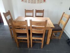 Vancouver oak dining for sale  POULTON-LE-FYLDE
