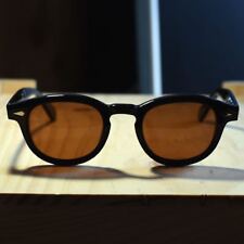 Óculos de sol masculino retrô vintage polarizado Johnny Depp óculos pretos lentes marrons comprar usado Óculos de sol masculino retrô vintage polarizado Johnny Depp óculos pretos lentes marrons comprar usado  Enviando para Brazil