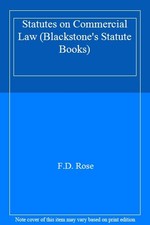 Statutes commercial law for sale  UK