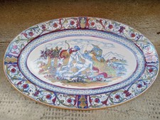 Grande ovale ceramica usato  Gubbio