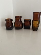 Vintage amber brown for sale  SKIPTON
