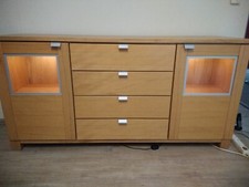 Sideboard kernbuche furniert gebraucht kaufen  Lohmar