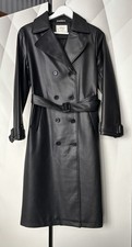 Ledermantel damen kunstleder gebraucht kaufen  Falkensee