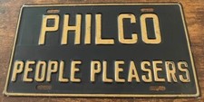 Placa de licença Philco People Pleasers Booster placa de rádio antiga comprar usado  Enviando para Brazil