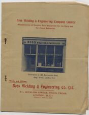 Boss welding ltd for sale  WORKINGTON