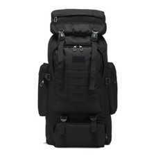 Waterproof 80L Backpack Training Trekking Camping Bag ( Black) comprar usado  Enviando para Brazil
