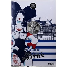 France, 10 Euro, Jean-Paul Gaultier (L'Alsace), 2017, MDP, Argent, FDC comprar usado  Enviando para Brazil