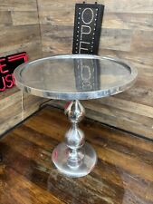 Round aluminum pedestal for sale  Springville