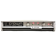 crown macro tech 2402 for sale  Dania