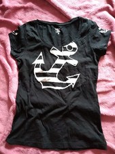 Shirt schwarz anker gebraucht kaufen  Leipzig