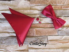 Papillon fazzoletto gemelli usato  Italia