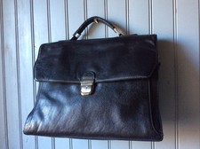 Cartable cuir noir d'occasion  Rennes-