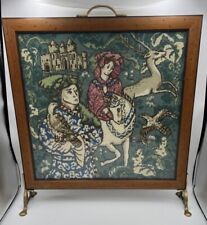 Antique tapestry fireguard for sale  PRESTON