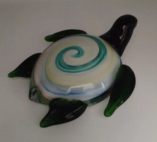 Glass turtle ornament for sale  MARKET RASEN