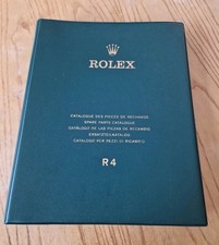 Catálogo de repuestos Rolex R4 hojas de piezas para varios calibres ver descripción segunda mano  Embacar hacia Mexico