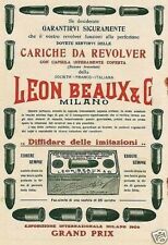Pubblicita 1909 leon usato  Biella