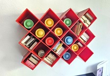 Red mcm plastic for sale  Whitestone