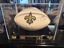 Drew brees signed for sale  Tulsa