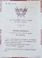 1871 regno italia usato  Italia