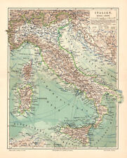 Italien historische landkarte gebraucht kaufen  Göttingen