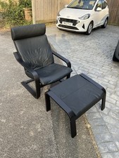 Ikea poäng black for sale  TADWORTH