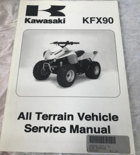Kawasaki kfx90 workshop for sale  Escondido