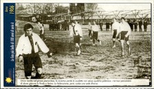 Cartolina calcio juve usato  Italia