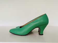 Escarpins cuir vert d'occasion  Amiens-