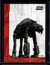 2018 Topps Star Wars The Last Jedi AT-M6 navios e veículos vermelhos #31/99 comprar usado 2018 Topps Star Wars The Last Jedi AT-M6 navios e veículos vermelhos #31/99 comprar usado  Enviando para Brazil