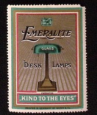 C1915 emeralite glass for sale  Moneta