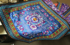 Lot hand embroidered for sale  Great Neck