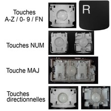 Touche clavier français d'occasion  Plougastel-Daoulas