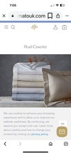 Matouk pearl coverlet for sale  Estero