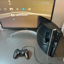 Usado, Console Sony PlayStation 3 PS3 CECHE01 80GB compatível com versões anteriores gordo testado LEIA comprar usado Usado, Console Sony PlayStation 3 PS3 CECHE01 80GB compatível com versões anteriores gordo testado LEIA comprar usado  Enviando para Brazil