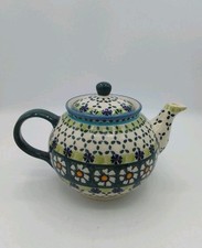 Polish pottery teapot for sale  Bowie