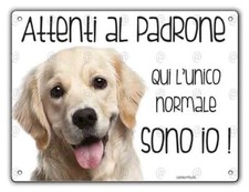 Cartello cane golden usato  Vertemate con Minoprio