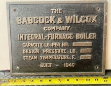 Babcock wilcox integral for sale  Buford