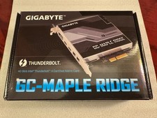 *Leia* Gigabyte GC-MAPLE Ridge Thunderbolt 4 PCI-Ex4 adicionar cartão USB tipo C display comprar usado  Enviando para Brazil