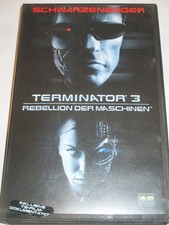 Columbia - Terminator 3 - VHS/SciFi-Action/Arnold Schwarzenegger/Nick Stahl na sprzedaż  Wysyłka do Poland