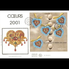 Fdc soie bloc d'occasion Fdc soie bloc d'occasion  Crécy-la-Chapelle