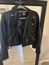 Leather look jacket for sale  KETTERING